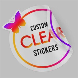 Custom Clear Stickers