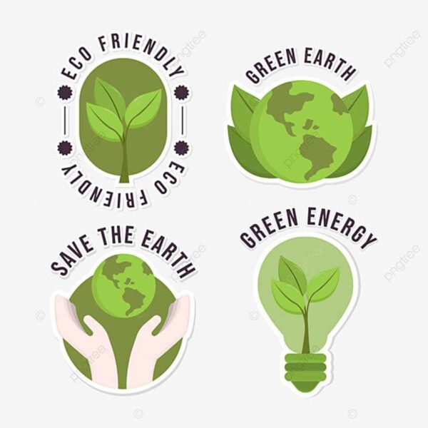 Custom Eco-Friendly Stickers