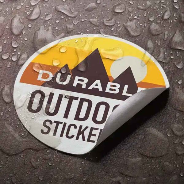 Custom Outdoor Stickers Packaging