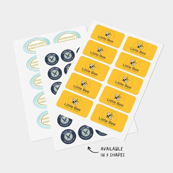 Custom Waterproof Stickers Packaging